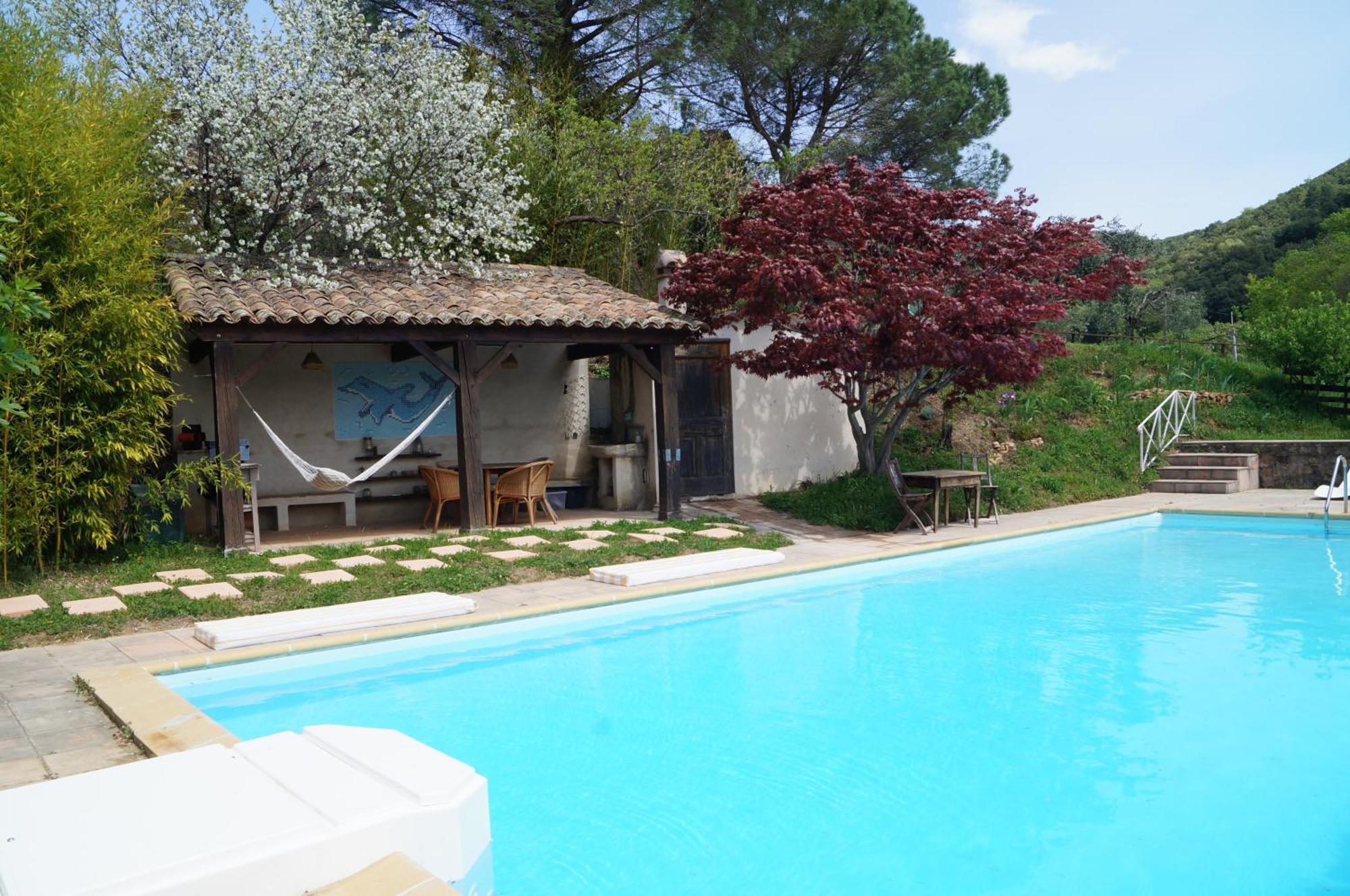 Chambre D'Hote Dans Mas Proche Anduze Cevennes Avec Piscine Mialet  Exterior photo